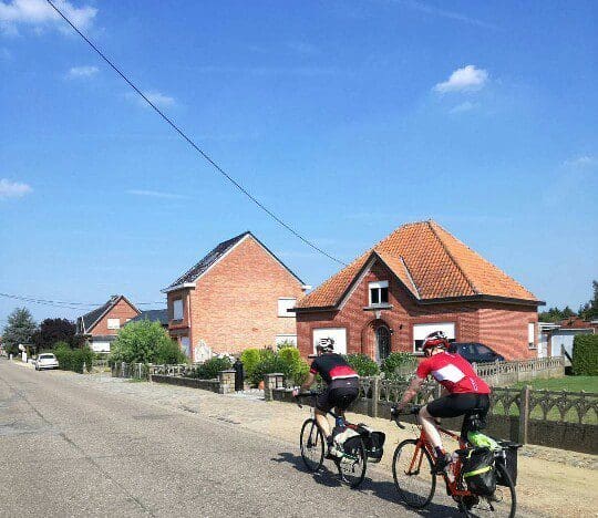 Cycling through Belgium