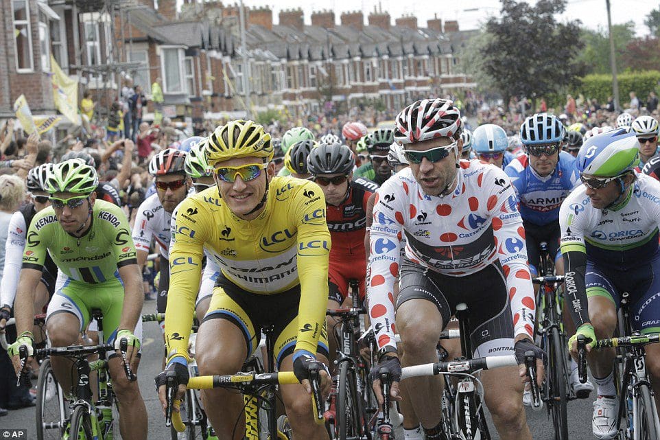 Jens Voigt Tour de France Yorkshire 2014 Stage 2