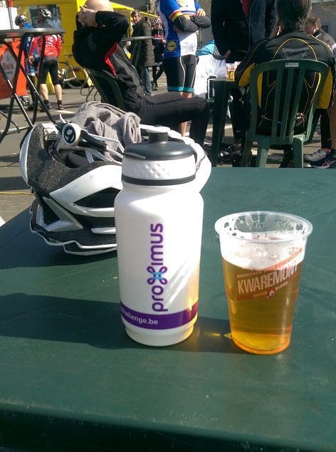 Finish with a beer - Gent Wevelgem Cyclo