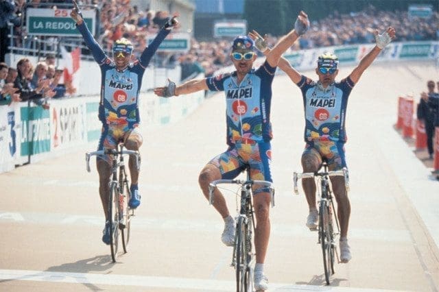 Paris Roubaix 1996 Johan Museeuw Bortolami Tafi