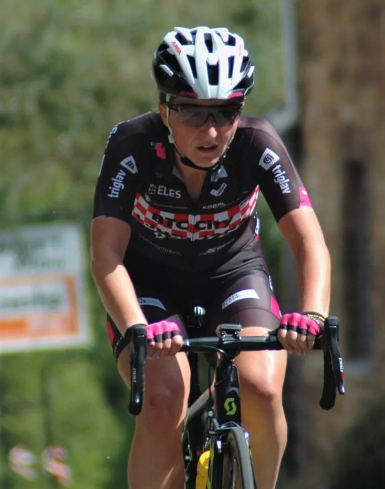 Mia Radotic won second place at Croatian Cyclo Cross Championships