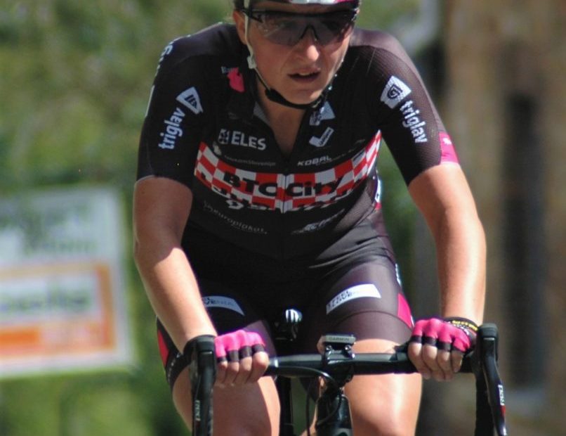 Mia Radotic won second place at Croatian Cyclo Cross Championships