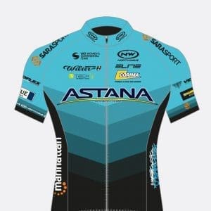 Three Kazakh riders in the roster