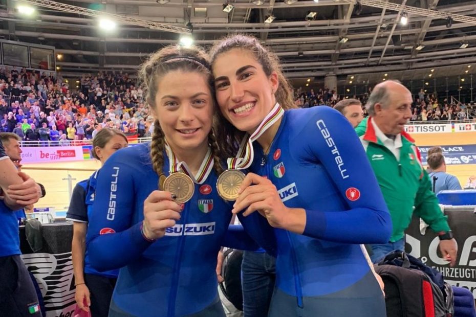 Doppio bronzo ai Mondiali su pista per Elisa Balsamo (madison) e Miriam Vece (500m)