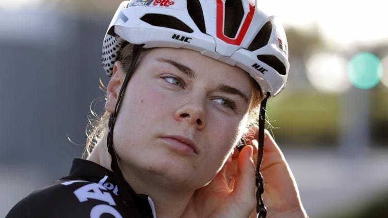 Lotte Kopecky sprints to victory in Giro Rosa