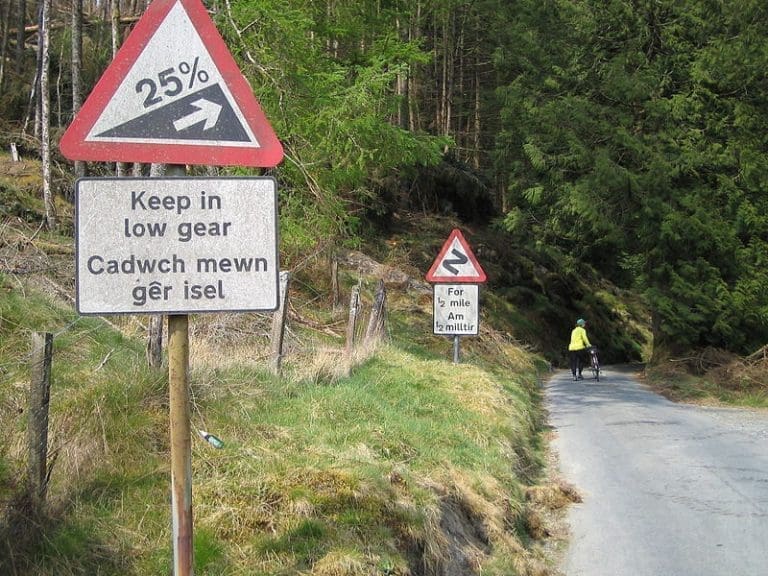 Cycling the Devil’s Staircase, Wales