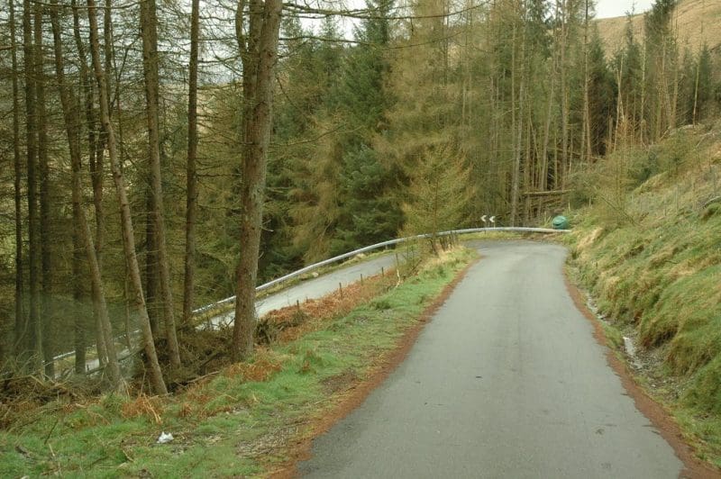 Devils Staircase Second Hairpin Wales