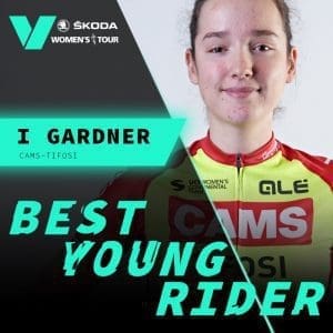 Gardner takes fourth overall at the Skoda V-Women’s Tour