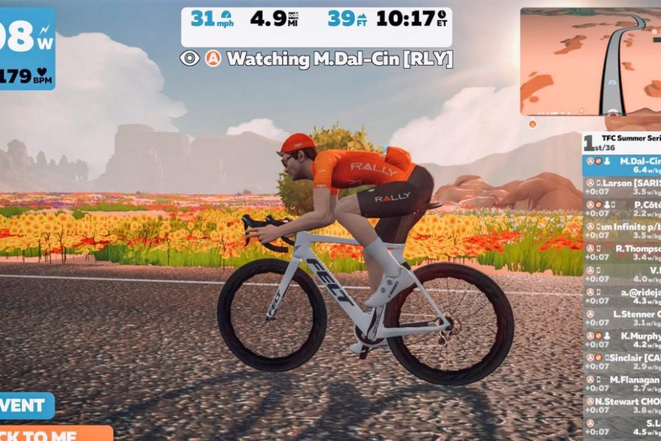 How to watch the Virtual Tour de France with Rally Cycling