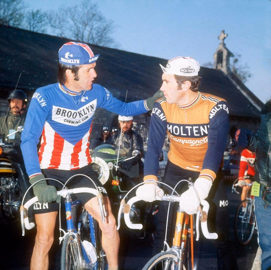 De Vlaeminck Merckx 1976 Paris Roubaix