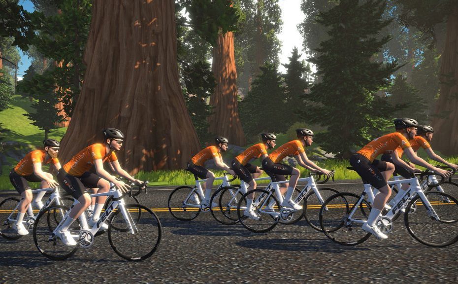 Team launches weekly social ride on Zwift