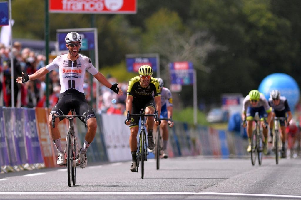 A solid second for Mezgec at Bretagne Classic Ouest-France