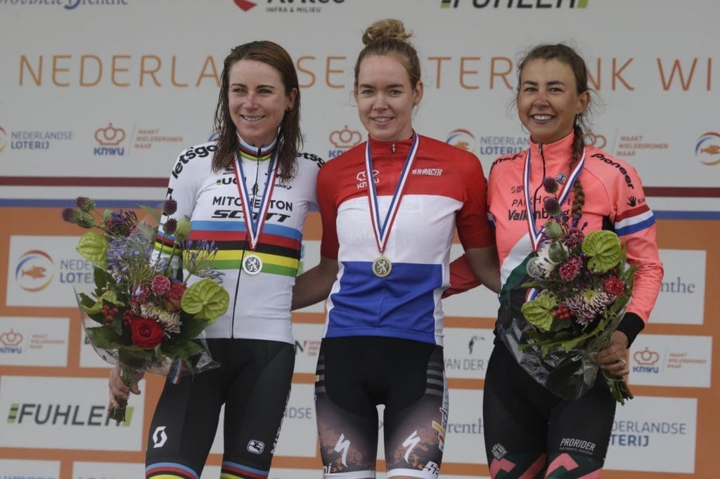 Anna van der Breggen wins Dutch championship