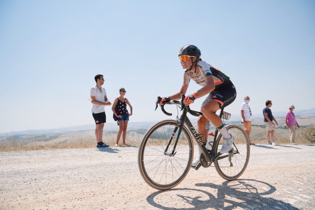 Back to racing with an extreme edition of Strade Bianche