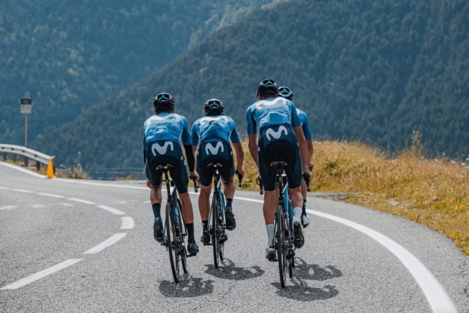 Movistar Team reúne a su bloque del Tour en Alpes