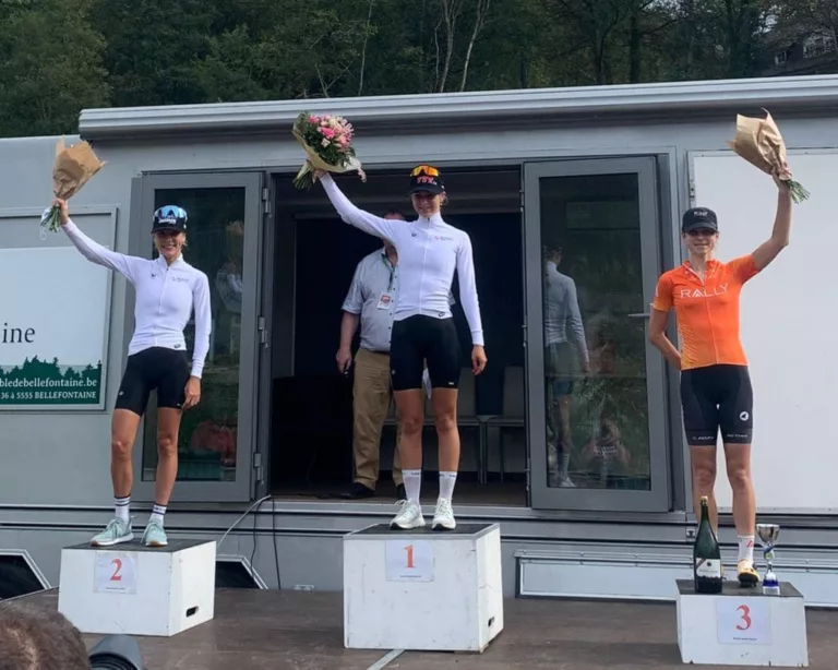 Kristabel Doebel-Hickok podiums Belgian climbers’ classic