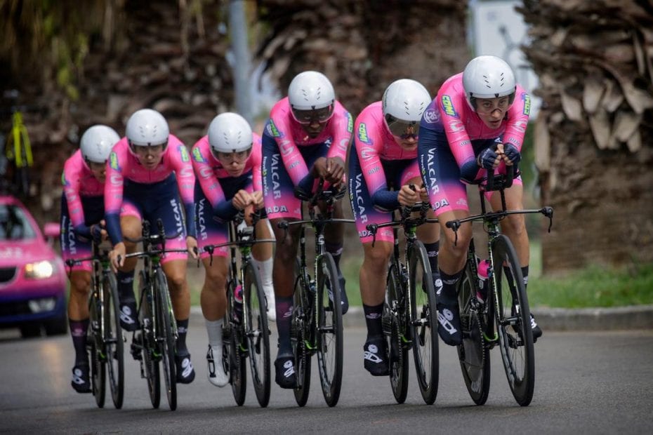 Giro Rosa, decimo posto per la Valcar – Travel & Service nella crono a squadre inaugurale