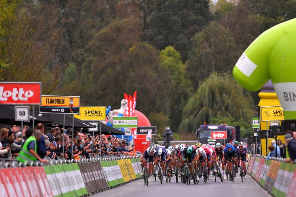Mads Pedersen, sprinter extraordinaire, finishes second in BinckBank Tour