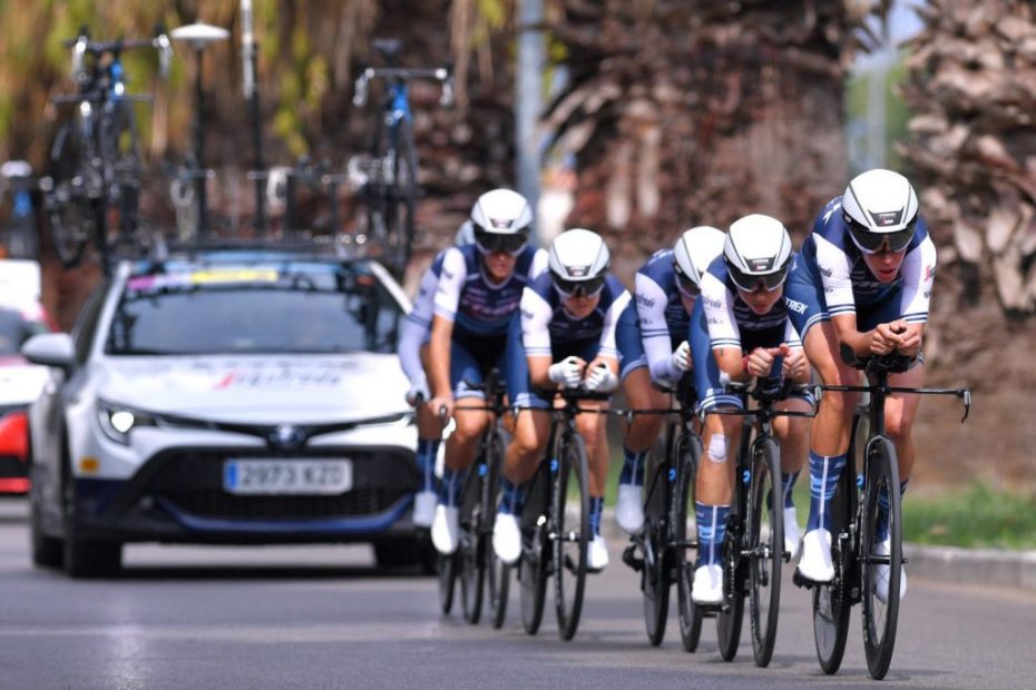 Trek-Segafredo wins opening team time trial in Giro Rosa