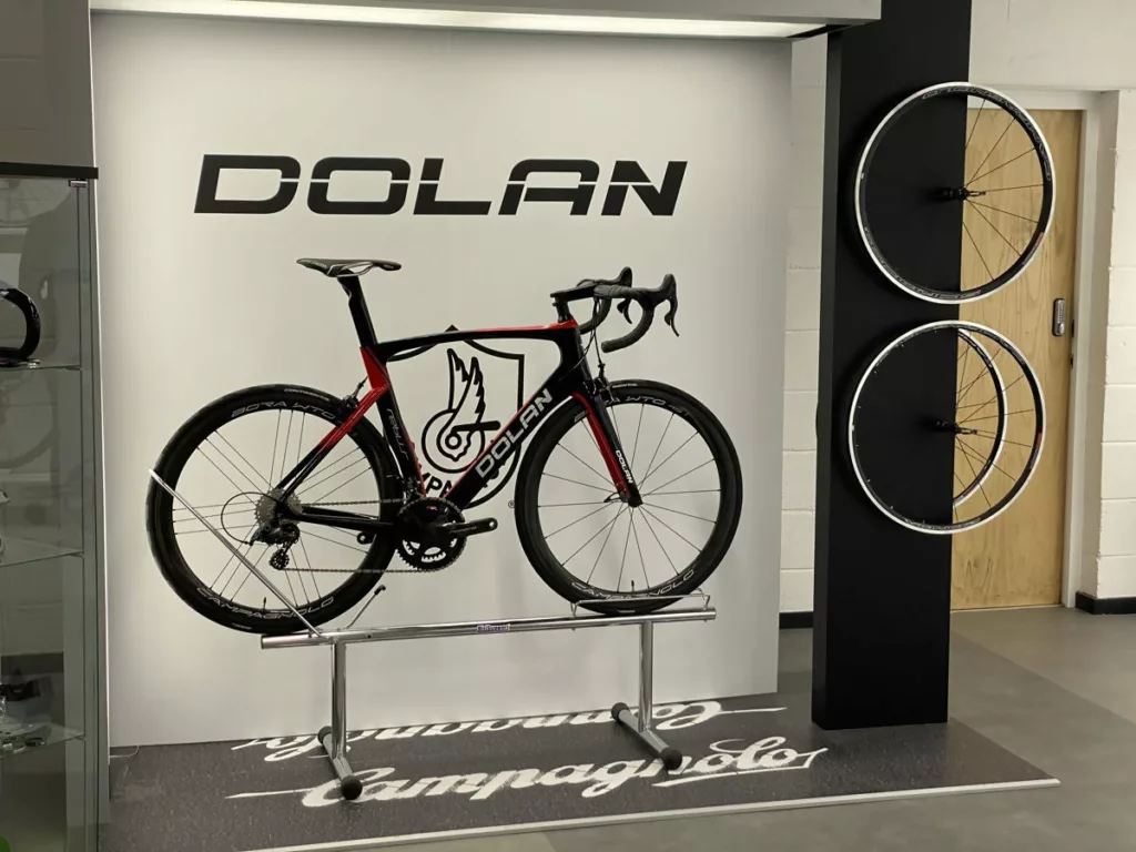 Dolan Bikes Logo Showroom