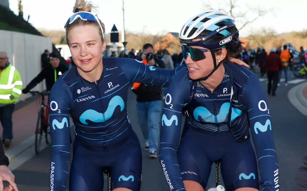 Aude Biannic, ‘toda una vida’ junto a Movistar Team: renueva hasta 2024
