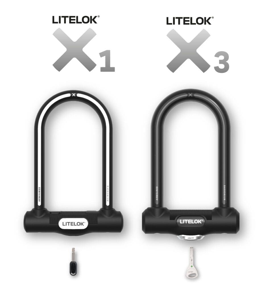 Litelok X1 & X3 bike lock