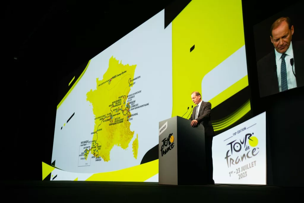 27/10/2022 - Presentation du Tour de France 2023 - Christian Prudhomme