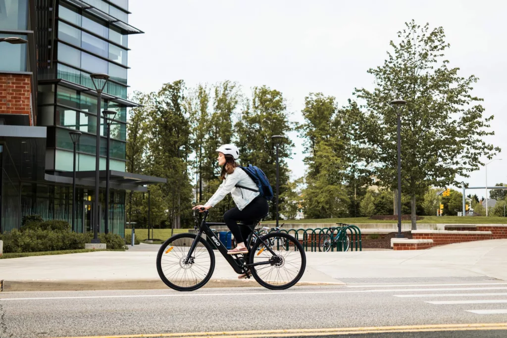 Health benefits of cycling to work every day