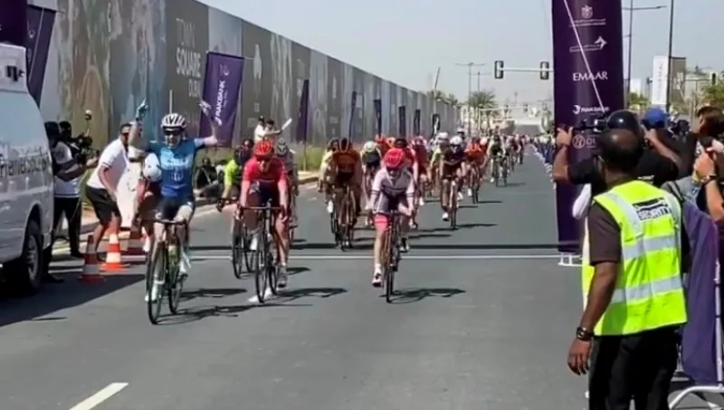 Lucy van der Haar wins Stage 1 of 2020 Dubai Women's Tour