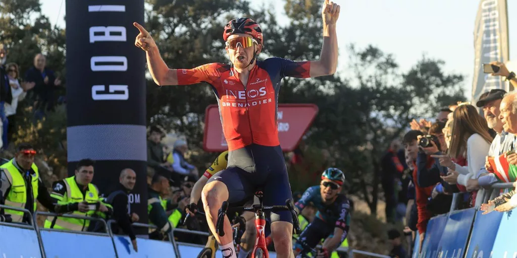 Tao Geoghegan Hart breaks winless streak at Stage 4 Volta a la Comunitat Valenciana