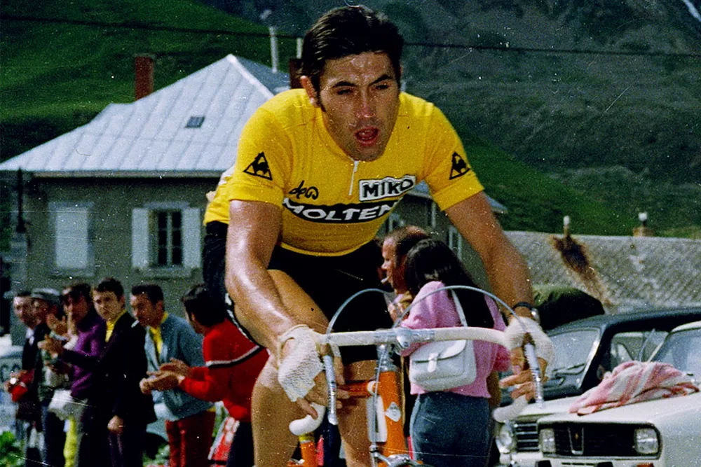 Eddy Merckx yellow jersey