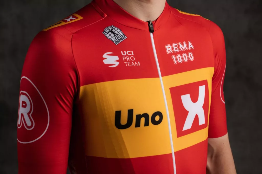 Uno-X Red 2023 Tour de France Jersey