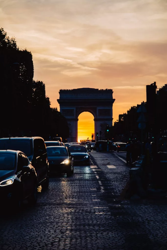 Arc de Triumph, France, Champs Elysees