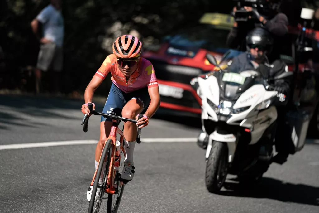 Ricarda Bauernfeind takes her maiden WWT win with solo break into Albi