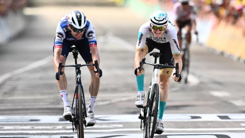 Mohoric wins super tight Tour de France stage 19 finish, Vingegaard retains yellow