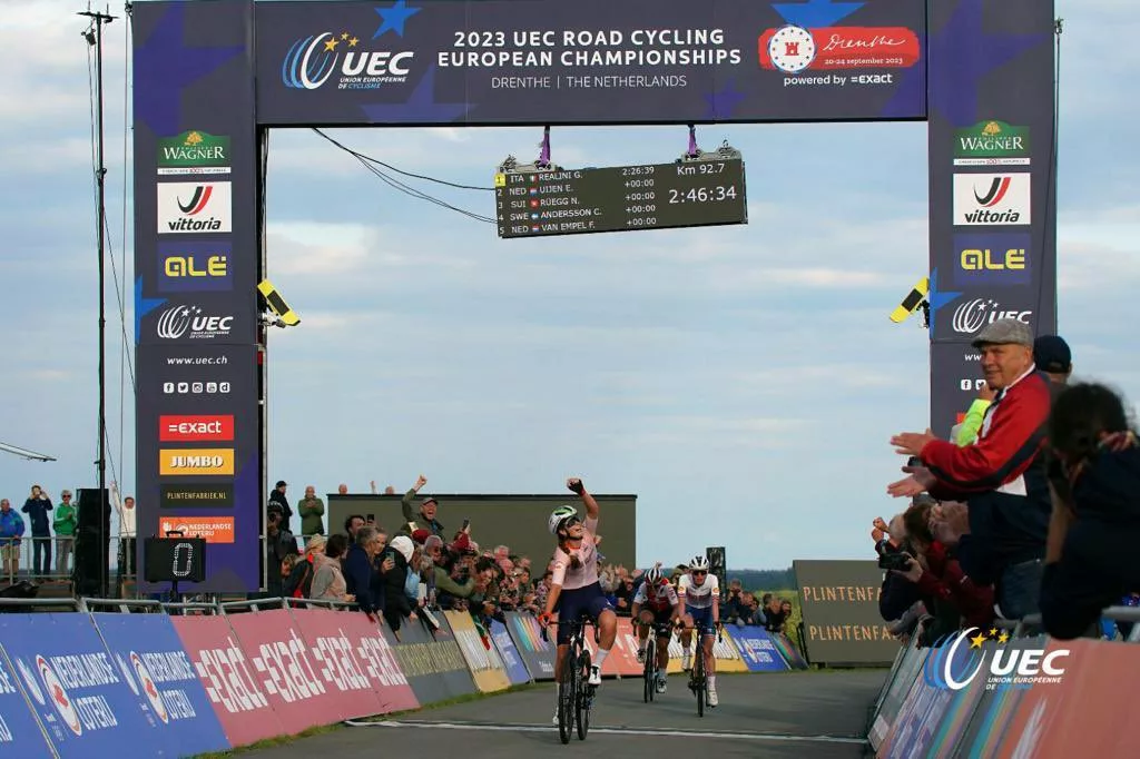 Ilse Pluimers takes first gold medal of 2023 European Championships for the Netherlands in the U23 race