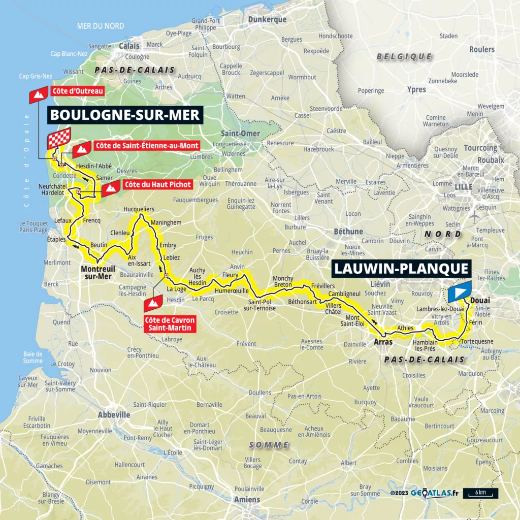 Tour de France 2025 to start with Northern France but avoids cobbles
