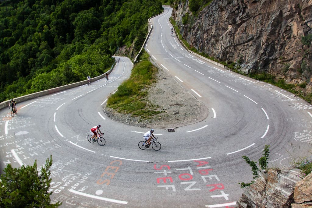 Alpe d'Huez, France cycling