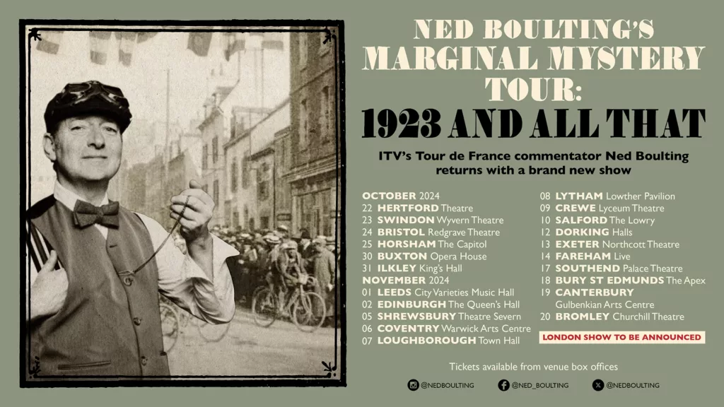 ned boulting on tour