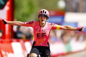 01/05/2024 - La Vuelta Femenina 24 by Carrefour.es - Etapa 4 - Molina de Aragón / Zaragoza (142,3 km) - FAULKNER Kristen (EF EDUCATION - CANNONDALE)