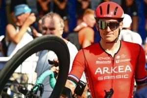 FOURMIES, FRANCE - SEPTEMBER 10: Arnaud Démare of France and Team Arkéa Samsic prior to the 90th GP de Fourmies / La Voix du Nord 2023 a 197.6km one day race from Fourmies to Fourmies / Men Elite / on September 10, 2023 in Fourmies, France.