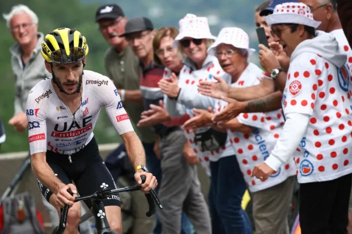 Adam Yates (Photo Credit: Getty) I-was-ready-to-pace-and-he-told-me-to-attack-Adam-Yates-answers-Pogacars-improvised-call-on-Pla-dAdet-at-the-Tour-de-France