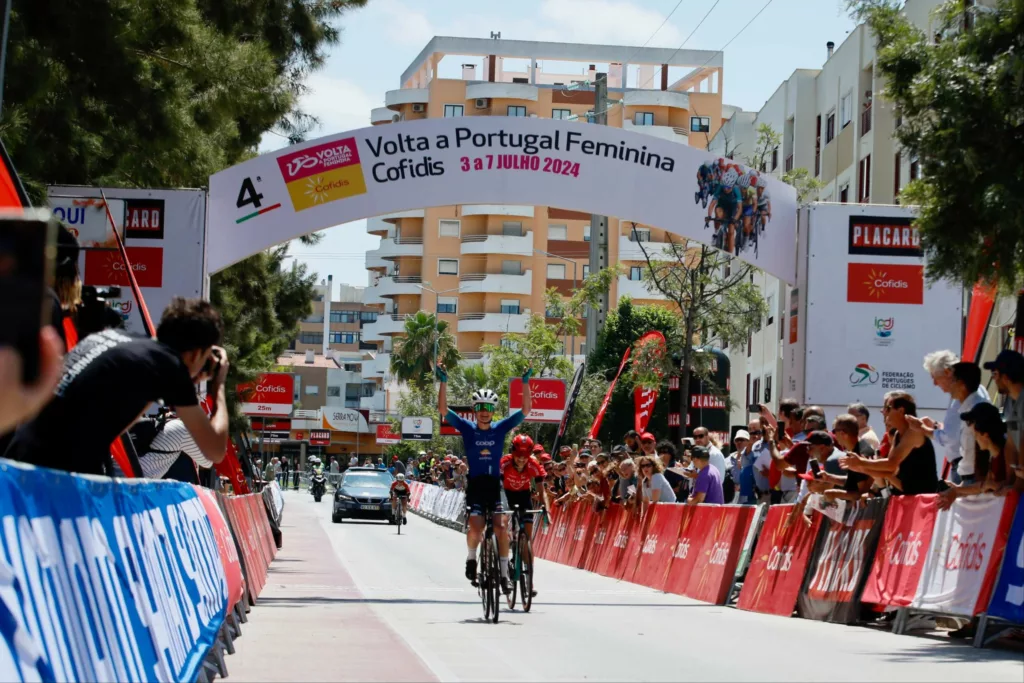 India Grangier takes Yellow Jersey in Volta a Portugal Feminina India Grangier takes Yellow Jersey in Volta a Portugal Feminina