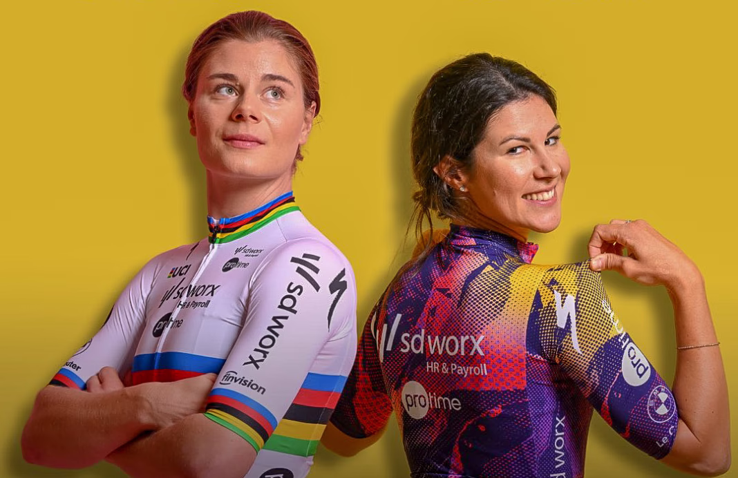 Team SD Worx unveil 2025 jersey design with newspaper-inspired style