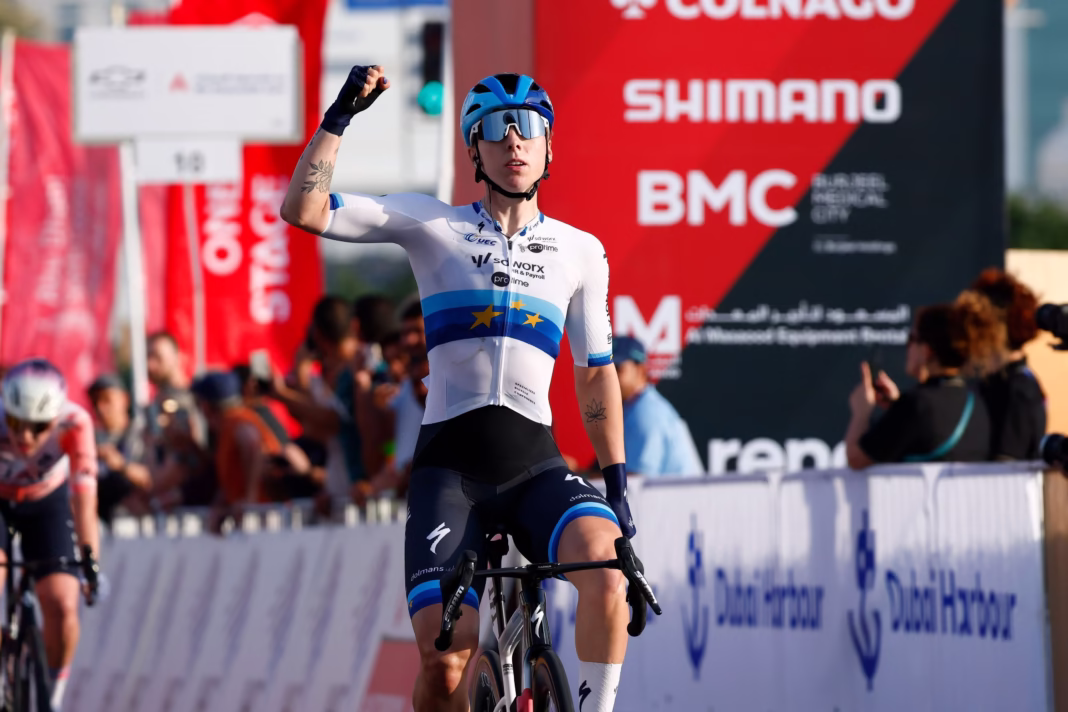 Wiebes takes opening stage at UAE Tour Women as Kool & Veenhoven secure podium spots Wiebes takes opening stage at UAE Tour Women as Kool & Veenhoven secure podium spots