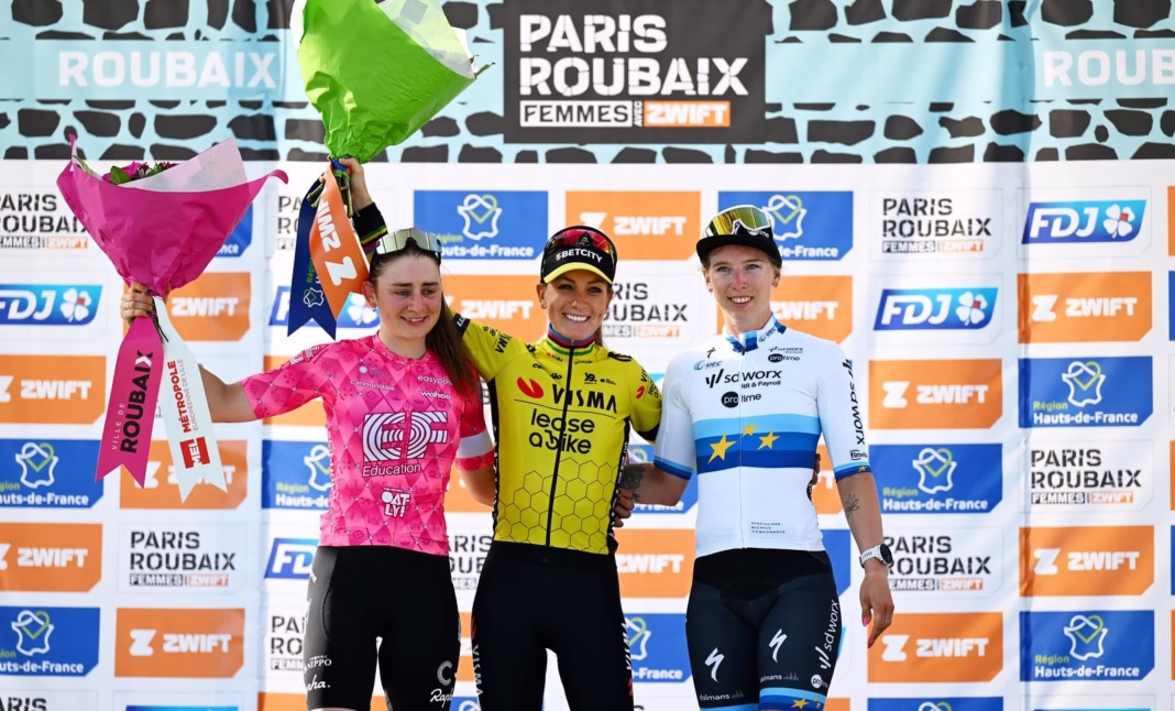 Pauline Ferrand-Prévot seizes the moment with solo glory at 2025 Paris-Roubaix Femmes Pauline Ferrand-Prévot seizes the moment with solo glory at 2025 Paris-Roubaix Femmes