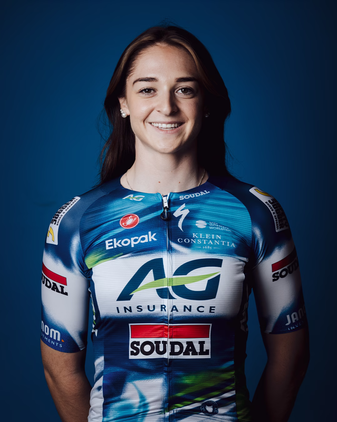 Marith Vanhove racing at the 2025 Scheldeprijs