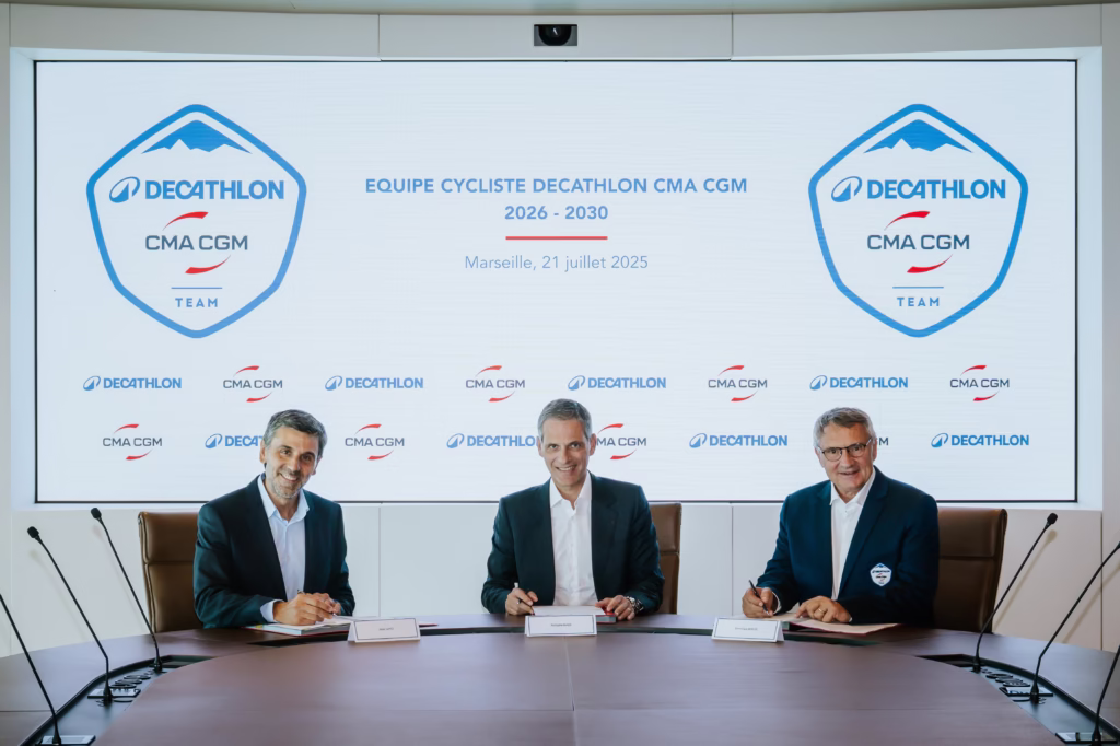 Equipe Cycliste Decathlon CMA CGM Announcement