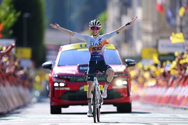 Maëva Squiban solos to 2025 Tour de France Femmes Stage 6 victory on hilly parcours into Ambert