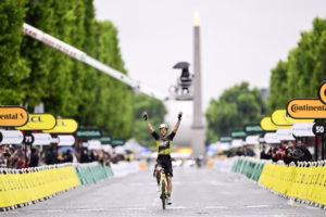 Wout van Aert 2025 Tour de France Stage 21 Champs Elysees (Getty)